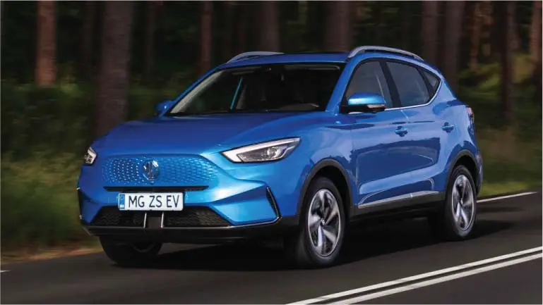 MG ZS ev charger