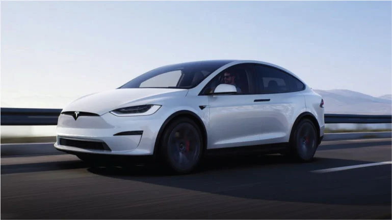 Tesla model X ev charger