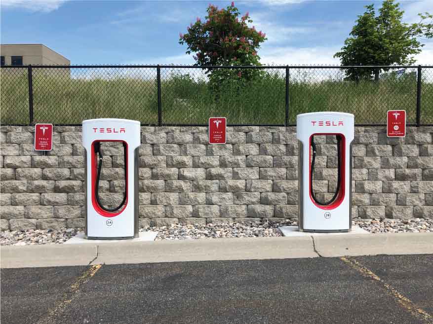 tesla destination chargers